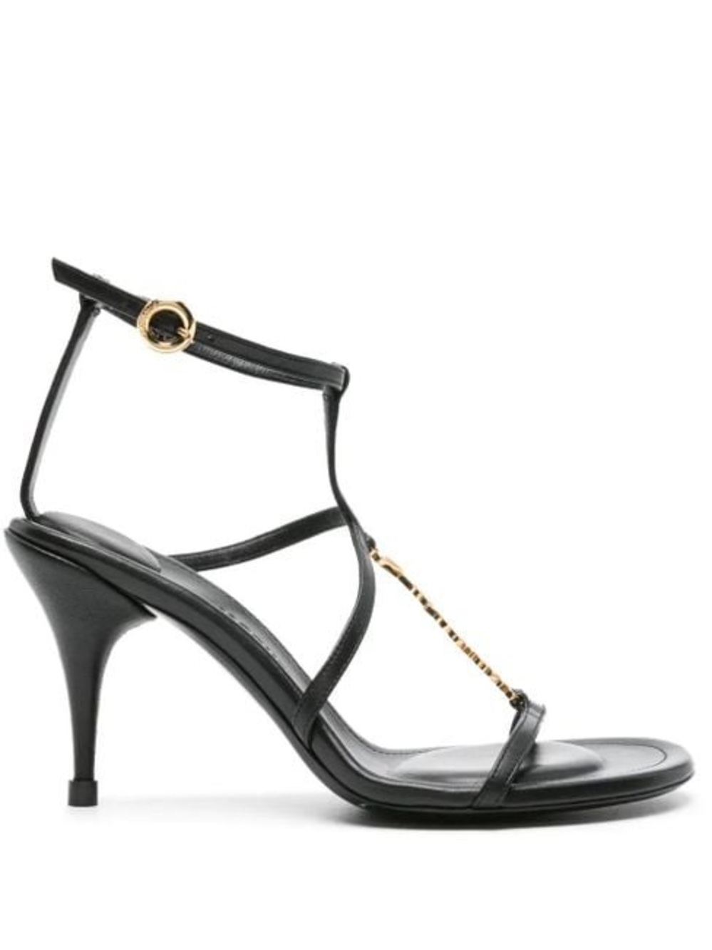 Jacquemus Pralu Black Strappy High Heel Sandal size 40